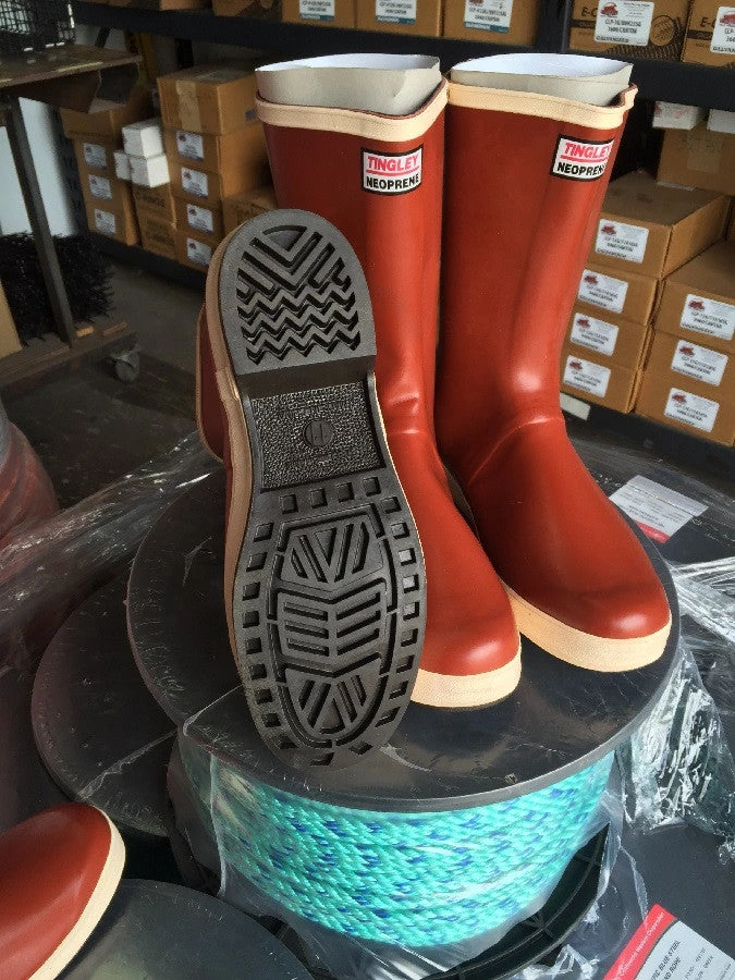 Tingley Rubber FISHING AND OUTDOOR APPAREL Tingley Pylon 12.5" Commercial Fishing Deck Boots 2 Tingley Rubber FISHING AND OUTDOOR APPAREL Tingley Pylon 12.5" Commercial Fishing Deck Boots