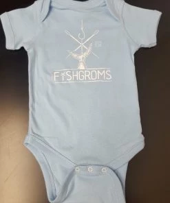 FISHING AND OUTDOOR APPAREL Fishgroms Baby Onesie