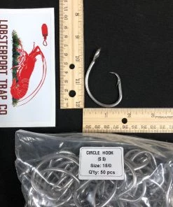 LP Fishing Supply FISHING TACKLE Commercial Tuna Circle Hooks Stainless Steel