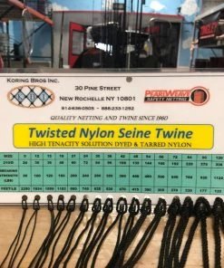 Koring Bros Twisted Tarred Nylon Seine Twine
