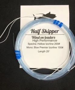 FISHING TACKLE Half Skipper Hollow Braid Wind On Leader