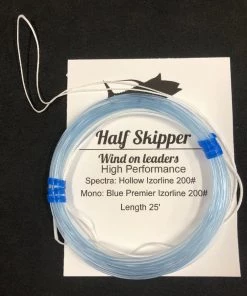 FISHING TACKLE Half Skipper Hollow Braid Wind On Leader