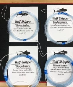 FISHING TACKLE Half Skipper Hollow Braid Wind On Leader