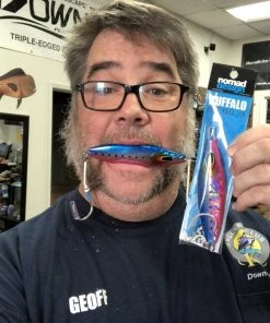 Nomad Design Buffalo Flash Fall Jig FISHING TACKLE