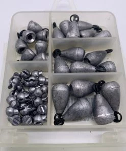 FISHING TACKLE 56 Piece Trout Sinker Assortment By Water Gremlin