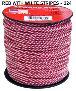 Atwood Rope COMMERCIAL FISHING Atwood 2 Color Patterned Rope 1/16