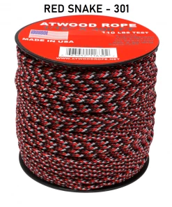 Atwood Rope Atwood 3 And 4 Color Patterned Rope 1/16" Butt Wrap Cord COMMERCIAL FISHING
