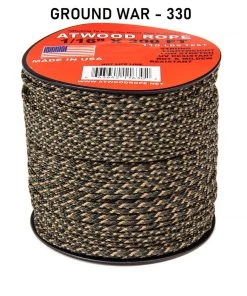 Atwood Rope Atwood 3 And 4 Color Patterned Rope 1/16