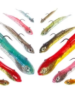 Hookup Baits 8" XL And XXL Custom Tube Baits