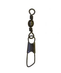 FISHING TACKLE Barrel Swivel With Safety Snaps By Caivo