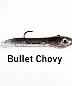 Hookup Baits HUB 4.5" Trolling Tube Baits With Owner 3X Strong Hook FISHING TACKLE