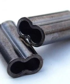 Catch All Copper 14 Mm Double Barrel Crimp Sleeves FISHING TACKLE