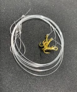 Pucci Snelled Treble Hooks FISHING TACKLE