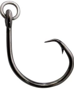 Ringed Demon Circle Offset Live Bait Hook By Mustad