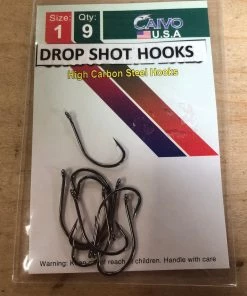 Drop Shot Hooks By Caivo FISHING TACKLE
