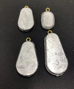 Lead Masters FISHING TACKLE Ringed No Roll Sinker