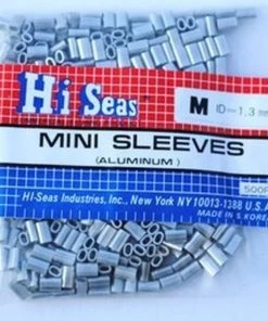 Hi Seas Mini Aluminum Monofilament Sleeves