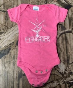 FISHING AND OUTDOOR APPAREL Fishgroms Baby Onesie