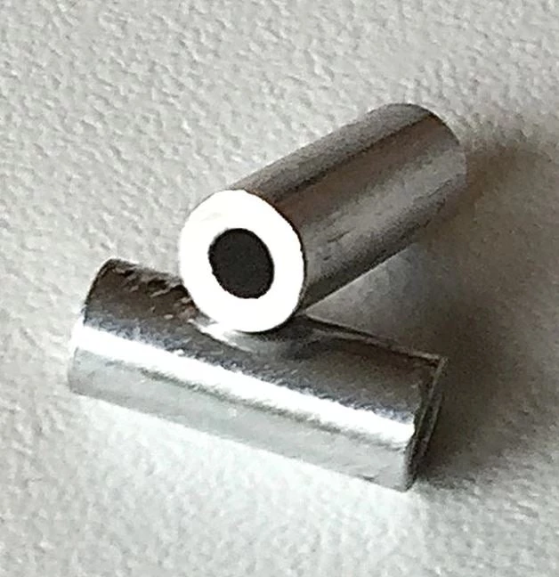 Catch All FISHING TACKLE Aluminum Stop Crimps - Round Single Barrel 3 Catch All FISHING TACKLE Aluminum Stop Crimps - Round Single Barrel