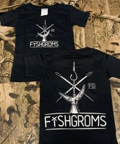 FISHING AND OUTDOOR APPAREL Fishgroms Toddler 2-Sided Print Tee
