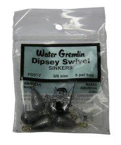 Water Gremlin Dipsey Swivel Bass Casting Sinker FISHING TACKLE
