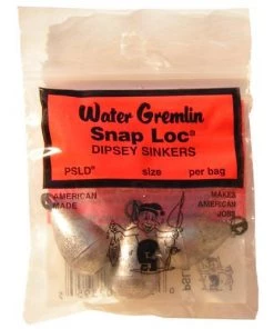 FISHING TACKLE Water Gremlin Dipsey Sinker Snap Loc