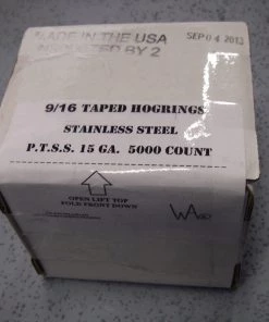WA Machine COMMERCIAL FISHING Wematic Taped Hog Ring Cartridges