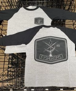 Fishgroms Youth 3/4 Sleeve T-Shirt FISHING AND OUTDOOR APPAREL