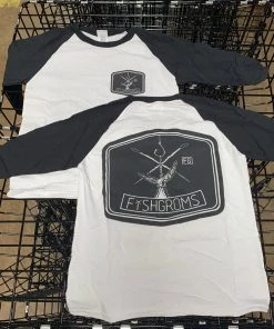 Fishgroms Youth 3/4 Sleeve T-Shirt FISHING AND OUTDOOR APPAREL