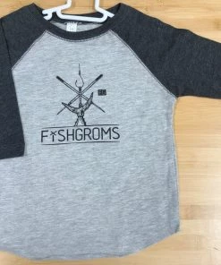 Fishgroms Toddler 3/4 Sleeve Jersey FISHING AND OUTDOOR APPAREL