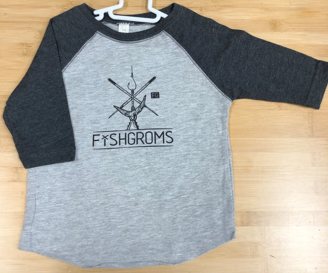 Fishgroms Toddler 3/4 Sleeve Jersey FISHING AND OUTDOOR APPAREL 3 Fishgroms Toddler 3/4 Sleeve Jersey FISHING AND OUTDOOR APPAREL