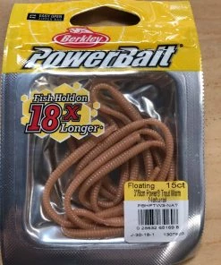 Berkley FISHING TACKLE PowerBait Power Floating Trout Worm