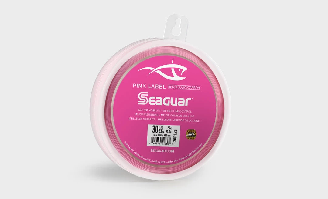Seaguar Pink Label Big Game 25 Yd Fluorocarbon Leader 3 Seaguar Pink Label Big Game 25 Yd Fluorocarbon Leader