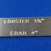 Promar Aluminum Lobster & Crab Gauge